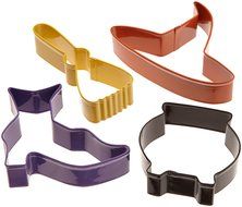 Wilton Witch 4 Piece Colored Cutter Set- Discontinued By Manufacturer