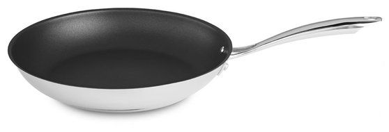 KitchenAid KCS60LCLS Stainless Steel 6.0-Quart Low Casserole with Lid Cookware - Polished Stainless Steel N5