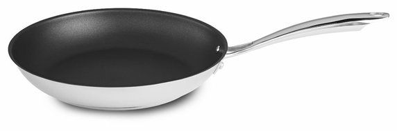 KitchenAid KCS60LCLS Stainless Steel 6.0-Quart Low Casserole with Lid Cookware - Polished Stainless Steel N6
