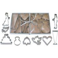 9 pc wedding cookie cutter set L1821