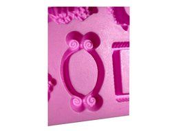 Wocuz MK564 Silicone Picture Frame Shapes Fondant Mold Candy Making Mold Cake Decoration Gum Mould N4
