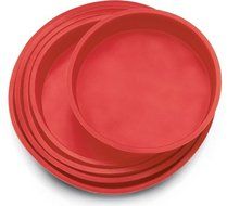World Cuisine Silicone Round Cake Pan Mold, 11 inch Diameter -- 2 per case