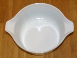Vtg Pyrex Square Flower Verde Green (475-B) Casserole Baking Dish (2.5 Qt) &amp; LID N4