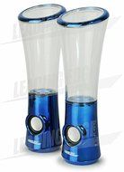 Water Dancing Speaker X3 Chrome Blue
