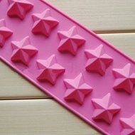 High Temperature Resistant Five Star Silicone Cake Mold N2