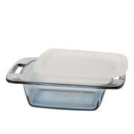 Pyrex 8 inch Easy Grab Atlantic Blue with Lid