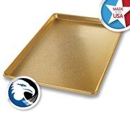 Display Pan, Gold, Aluminum, 12x18