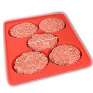 iNeibo Burger Press - Silicone Burger Press,Hamburger Press,Patty press,Hamburger Patty MakerBPA free Silicone... N4