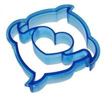Lunarland Evriholder FlipperBytes Sandwich Bread Crust Cutter Dolphin Shape Cookie Cutter