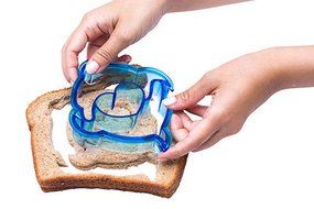 Lunarland Evriholder FlipperBytes Sandwich Bread Crust Cutter Dolphin Shape Cookie Cutter N4