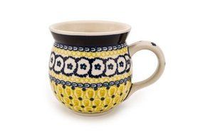 Polish Pottery Saffron Bubble Mug