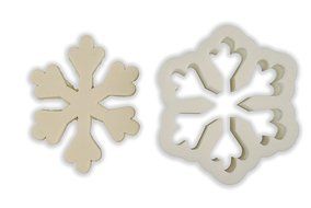 Thin Snowflake Cookie Cutter - LARGE - 4 Inches