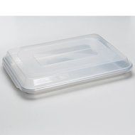 Nordic Ware Natural Bakeware Aluminum 13 x 9 in. Bakers Quarter Sheet Baking Pan with Lid N2