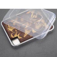 Nordic Ware Natural Bakeware Aluminum 13 x 9 in. Bakers Quarter Sheet Baking Pan with Lid N3