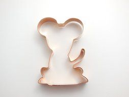 Christmas Mouse Cookie Cutter N3