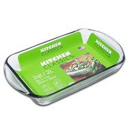 2 Quart Rectangular Bake Dish, 8" x 11", by Kitchen Classics