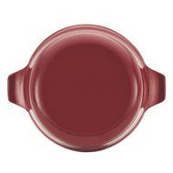 Anolon Vesta Cast Iron Cookware Round Covered Casserole, 5 quart, Cobalt Blue N10