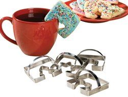 Coffee Cup Cookie Cutters, Set of 4 by WalterDrake