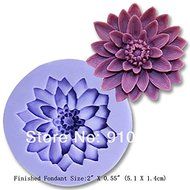 Small Flower Silicone Fondant Mold Gum Paste Cake Decorating Cake Topper Mould
