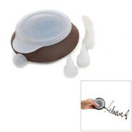Gabkey 48 Holes Silicone Macaron Kit Baking Mold Set of Pastry Baking Mat and Decorating Piping Pot with 4pcs... N4