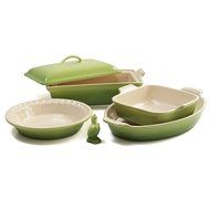 Le Creuset 6 Piece Flame Stoneware Heritage Bakware Set N2