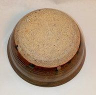 Aunt Chris' Pottery - Hand Made Clay - Individual Apple Baking and Serving Dish - With Molden-In - Fast Baking... N8