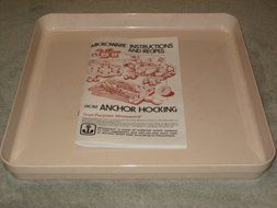 Vintage Anchor Hocking Microwave &amp; Oven 12 x 12 Inch Baking Sheet Pan - PM-444-T1
