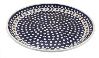 Polish Pottery Nature Large Round Serving Platter