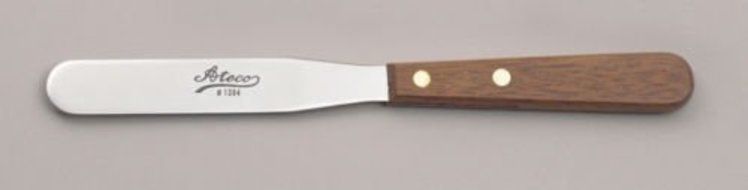 Ateco ICING SPATULA Offset &amp; Straight 4, 6, or 8" inch (4 Inch Straight)