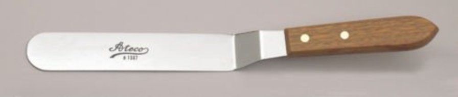 Ateco ICING SPATULA Offset &amp; Straight 4, 6, or 8" inch (4 Inch Straight) N2