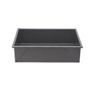 Baker's Professional Aluminized Steel Loaf Pan, 8-Inch, Gray