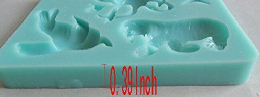 HSE 1PCS 2015 Sea Lion liquid silicone cake mold animal kitchen baking cake chocolate pastry tools