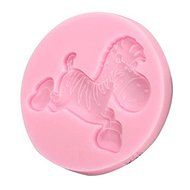 dipshop Chocolate Mould For The Kitchen Baking Little Zebra Cake Mold shopping N3