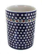 Polish Pottery Nature Utensil Jar