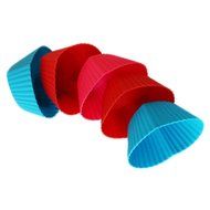 Set Of 6 Silicone Cake Baking Mold Cake Pan DIY Mold ( Heart-Shaped )