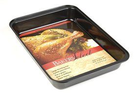 Bakers Select Nonstick Large Roasting Pan, 14 1/2 x 10 1/2 x 2 Inch N2
