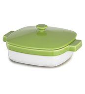 KitchenAid KBLR19CRER Streamline Ceramic 1.9-Quart Casserole Bakeware - Empire Red N3