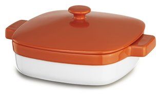 KitchenAid KBLR19CRER Streamline Ceramic 1.9-Quart Casserole Bakeware - Empire Red N4