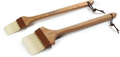 Carlisle 4037000 Sparta Pastry Basting Brush, Boar Bristles, 2" Wide, Hardwood Handle N2