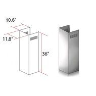 ZLINE 1-36 in. Chimney Extension for 9 ft. to 10 ft. Ceilings N2