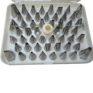 52 Icing Nozzle cake decorating sugarcraft craft tip pastry stainless steel set