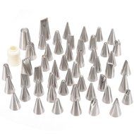 52 Icing Nozzle cake decorating sugarcraft craft tip pastry stainless steel set N2