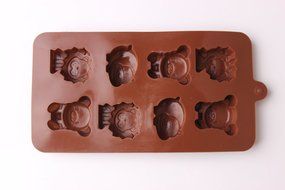 Shevalues Chocolate Molds Silicon 15 Animals Pattern for Homemade DIY N8