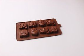 Shevalues Chocolate Molds Silicon 15 Animals Pattern for Homemade DIY N10