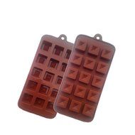 Shevalues Chocolate Molds Silicon 15 Animals Pattern for Homemade DIY N11