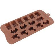 Shevalues Chocolate Molds Silicon 15 Animals Pattern for Homemade DIY N21