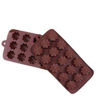 Shevalues Chocolate Molds Silicon 15 Animals Pattern for Homemade DIY N32