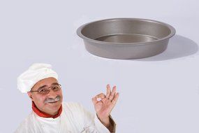 Luvide Nonstick Steel Bakeware Set 6-Pieces Grey Color,Thick,Strong and Long Lasting! N9