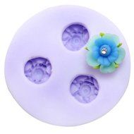 Longzang mini flower F0151 Fondant Mold Silicone Sugar mold Craft Molds DIY gumpaste flowers Cake Decorating