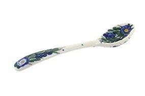 Polish Pottery Hyacinth Sugar Spoon